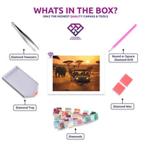 African Safari Adventure - 5D Diamond Painting Kit