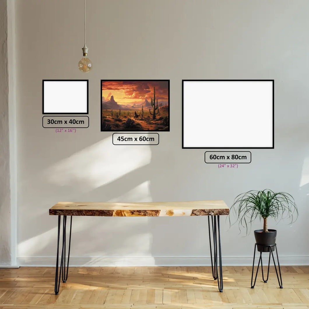 American Wild West - 5D Diamond Painting Kit