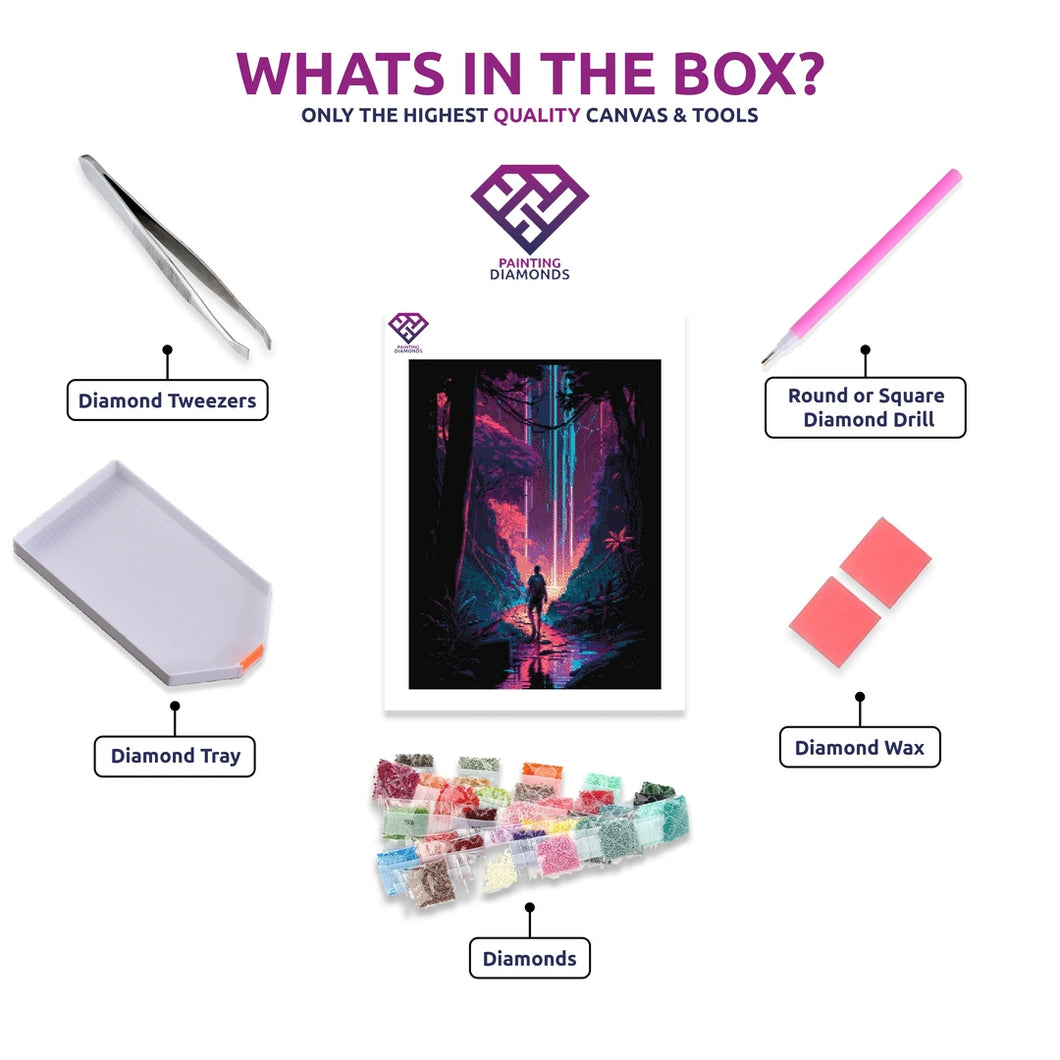 Jungle Quest - 5D Diamond Painting Kit