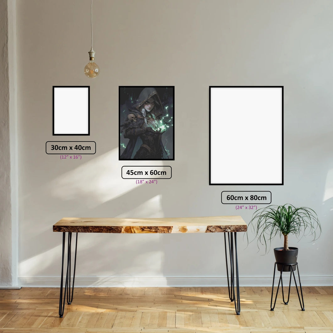 Necromancer's Storm - 5D Diamond Painting Kit