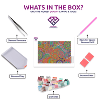 Twisted Colour - 5D Diamond Painting Kit