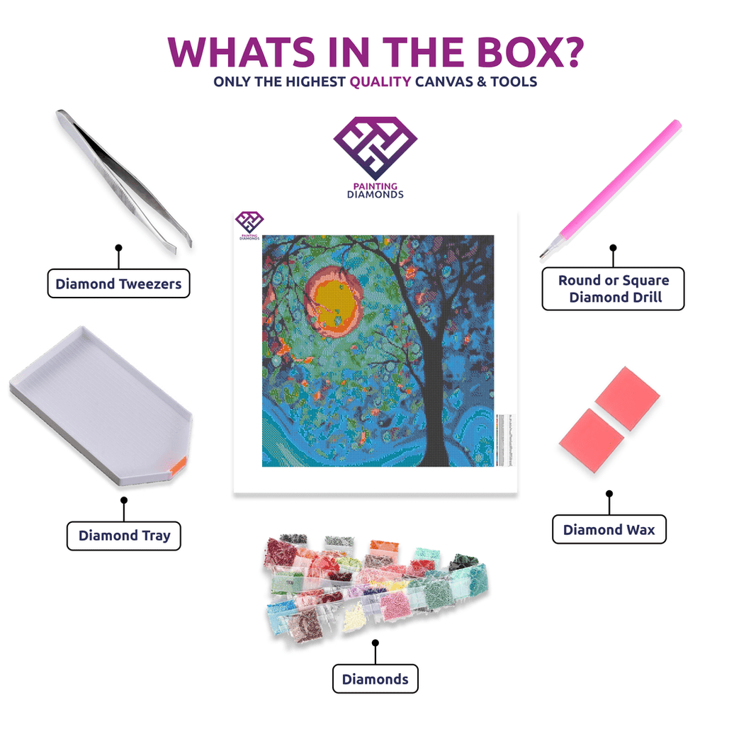 Fairy Lights - 5D Australian Diamond Painting Kit