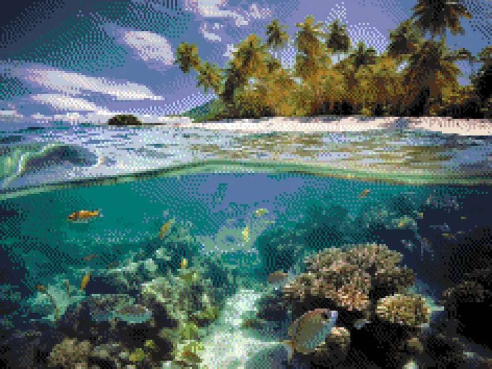 Coral Haven - 5D Diamond Painting Kit