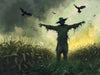 Creepy Scarecrow Lurks - Diamond Painting Kit