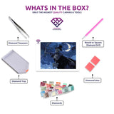 Dancing Skeleton Night - Diamond Painting Kit