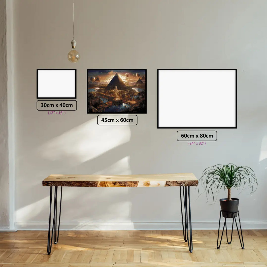 Egyptian Treasures - 5D Diamond Painting Kit