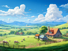 Countryside Charm - 5D Diamond Painting Kit