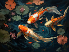 Koi Harmony - 5D Diamond Painting Kit