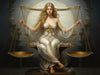 Libra's Balance of Beauty - 5D Diamond Painting Kit