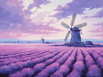 Lavender Breeze - 5D Diamond Painting Kit