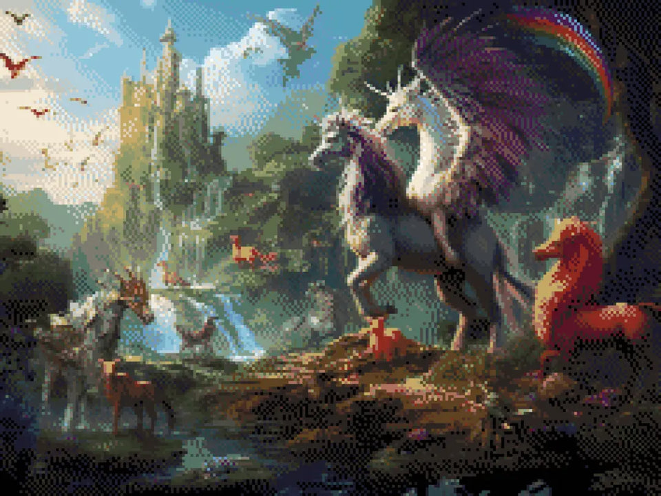 Magical Creatures - 5D Diamond Painting Kit