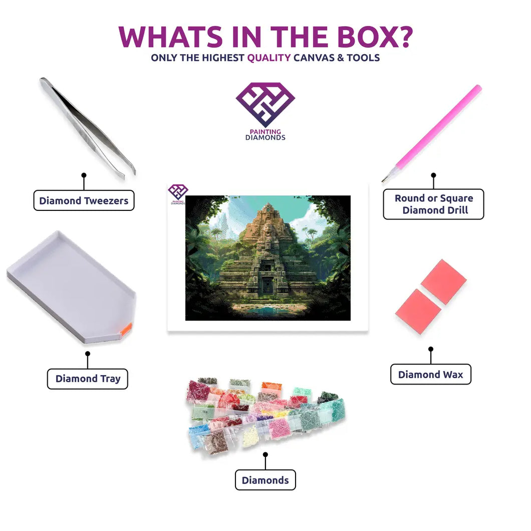 Mayan Mysteries - 5D Diamond Painting Kit