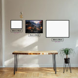 Misty Hamlet - 5D Diamond Painting Kit