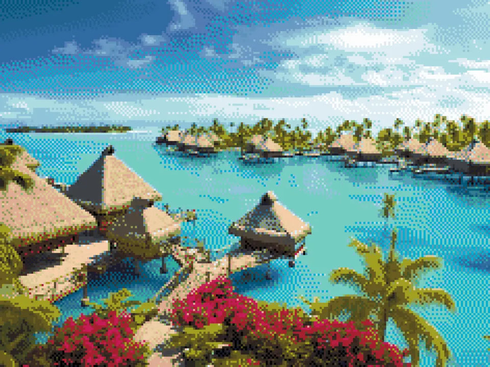 Polynesian Paradise - 5D Diamond Painting Kit