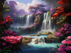 Rainbow Waterfall - 5D Diamond Painting Kit