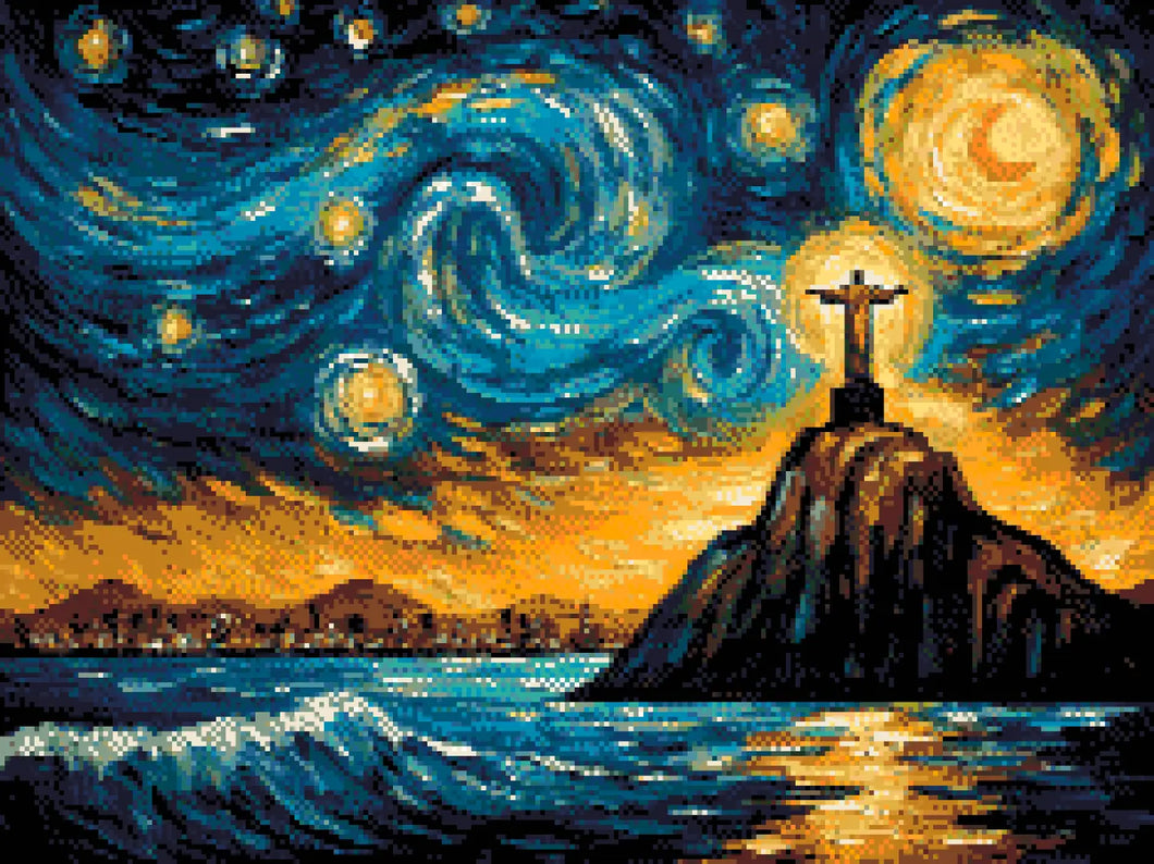 Christ the Redeemer – Diamond Painting Kit