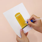 Applying drills to a City Street Icons mini diamond painting design