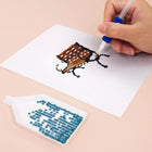 Close-up of drills being placed on a City Street Icons mini diamond painting design