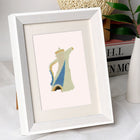 Colourful Teapots mini diamond painting design displayed in a decorative room setting