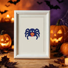 Cute Halloween Monsters mini diamond painting design displayed in a decorative room setting