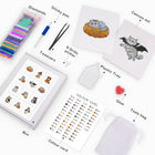 What's included with the Cute Halloween Pets twelve-pack mini diamond painting set