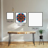 Floral Mandala Bliss - Diamond Painting Kit