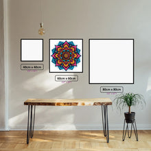 Floral Mandala Bliss - Diamond Painting Kit