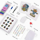 What's included with the Gothic Halloween Night twelve-pack mini diamond painting set