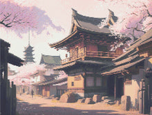 Cherry Blossoms - 5D Diamond Painting Kit