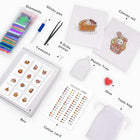 What's included with the Kawaii Cakes & Desserts twelve-pack mini diamond painting set