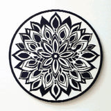 Minimalist Mandala artwork shown as a completed diamond painting preview