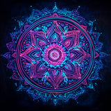 Neon Mandala Light - Diamond Painting Kit