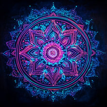 Neon Mandala Light - Diamond Painting Kit