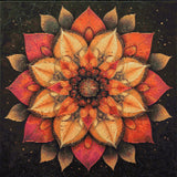 Petal Mandala Radiance artwork shown as a completed diamond painting preview