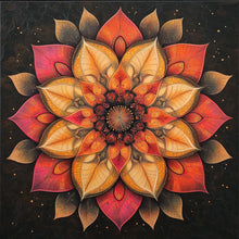 Petal Mandala Radiance - Diamond Painting Kit