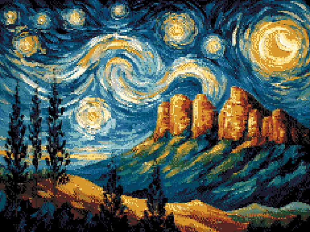 Three Sisters – Diamond Painting Kit