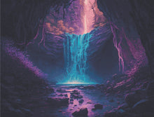 Mystic Waterfall - 5D Diamond Painting Kit