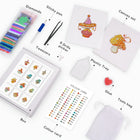What's included with the Whimsical Mushrooms twelve-pack mini diamond painting set