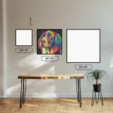 Colourful Dog - 5D Diamond Painting Kit