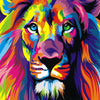 Colourful Lion - 5D Diamond Painting kits