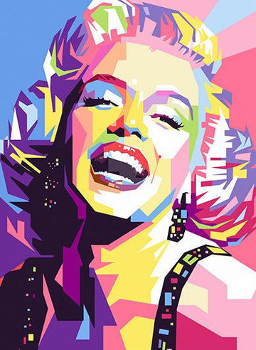 Colourful Monroe - 5D Diamond Painting Kit