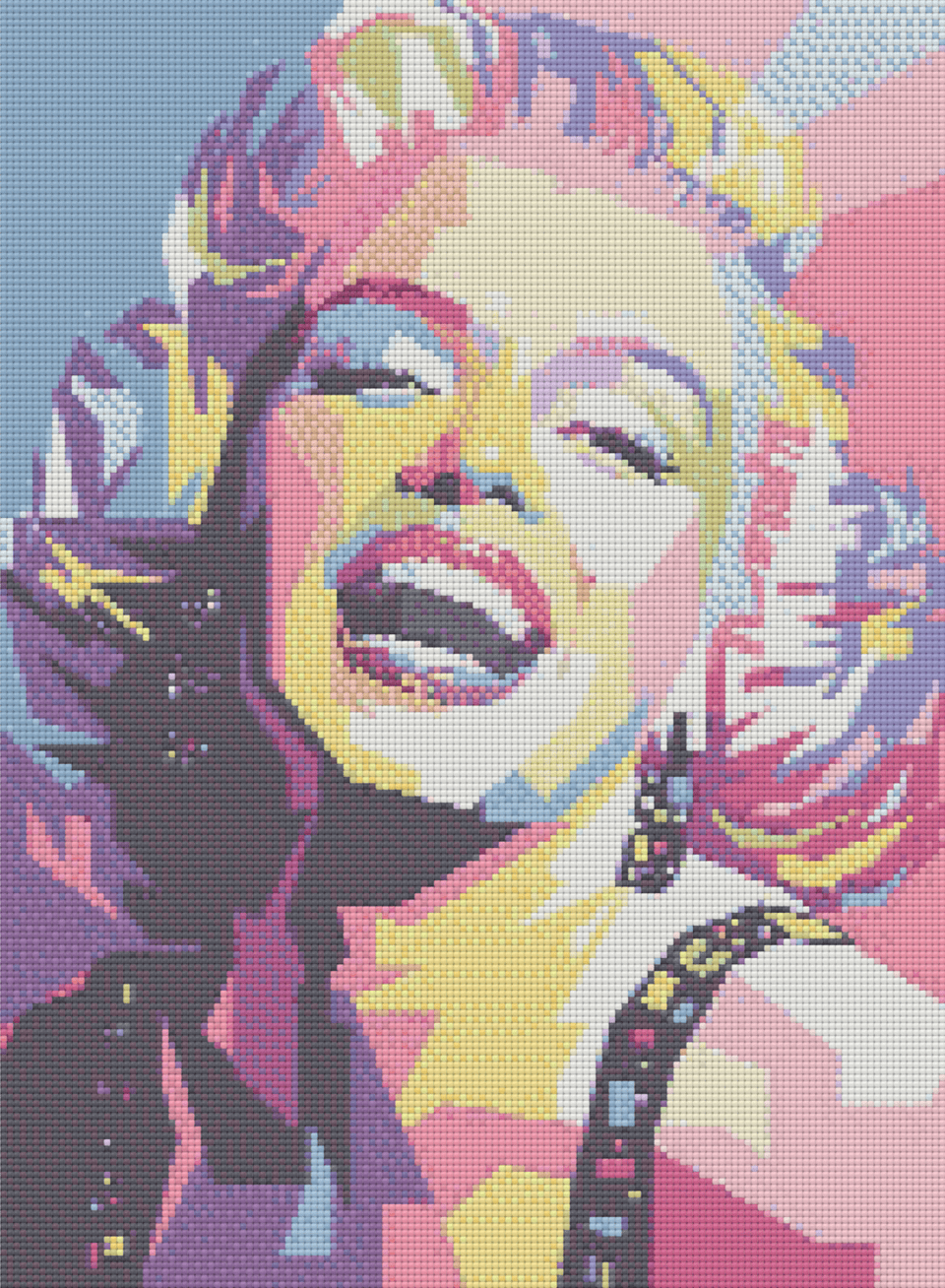 Colourful Monroe - 5D Diamond Painting Kit