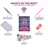 The Enchanted Rose - 5D Diamond Painting